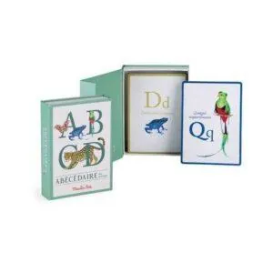 COFFRET CARTES ABECEDAIRE - TOUT AUTOUR DU MONDE - MOULIN ROTY