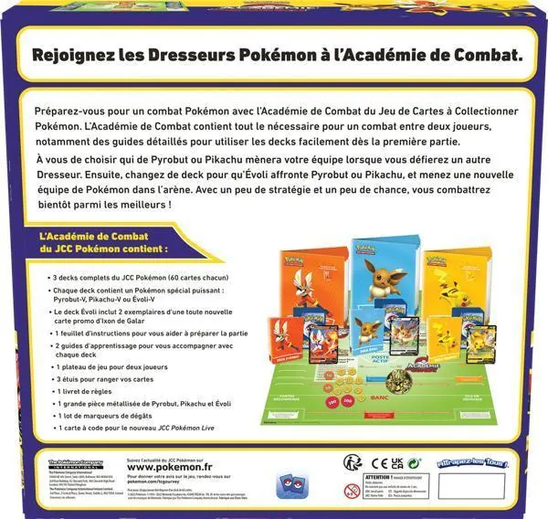 POKÉMON - COFFRET ACADÉMIE DE COMBAT V2