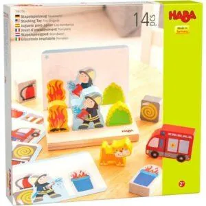 JEU A EMPILER 3D POMPIERS - HABA