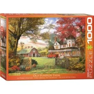 PUZZLE EUROGRAPHICS - D. DAVISON : LA FERME D'ANTAN - 1000 PIECES