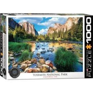 PUZZLE EUROGRAPHICS : PARC NATIONAL YOSEMITE CALIFORNIE - 1000 PIECES
