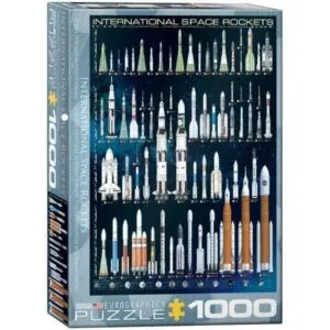 PUZZLE EUROGRAPHICS : FUSEES SPATIALES INTERNATIONALES - 1000 PIECES
