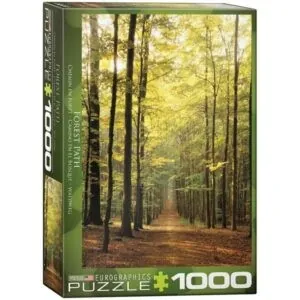 PUZZLE EUROGRAPHICS : CHEMIN FORESTIER - 1000 PIECES