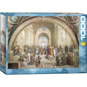 PUZZLE EUROGRAPHICS - RAPHAEL : L'ECOLE D'ATHENES - 1000 PIECES