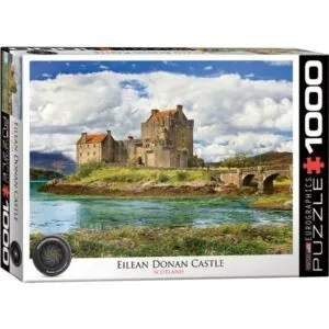 PUZZLE EUROGRAPHICS : CHATEAU EILEAN DONAN ECOSSE - 1000 PIECES