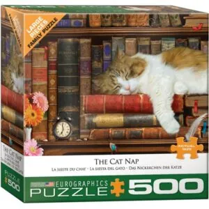 PUZZLE EUROGRAPHICS : LA SIESTE DU CHAT - 500 PIECES