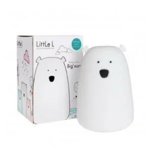 VEILLEUSE BIG OURS BLANC - LITTLE L