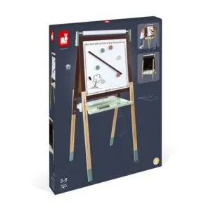 TABLEAU BOIS REGLABLE TAUPE/VERT - JANOD