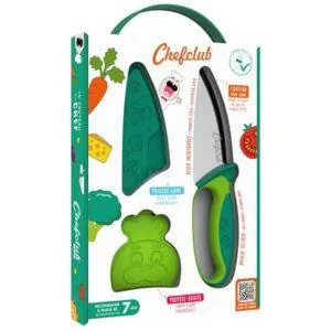 COUTEAU KIDS VERT - CHEF CLUB
