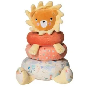 JOUET A EMPILER SAFARI LION PLUSH STACKER - MANHATTAN TOY