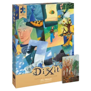 PUZZLE DIXIT - M. CARDOUAT : MELI-MELO BLEU - 1000 PIECES