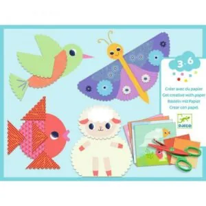 COFFRET DECOUPAGE EN CRANS - DJECO