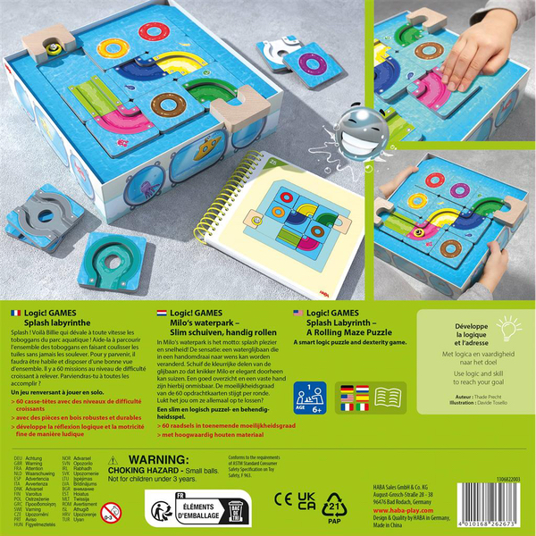 LOGIC ! GAMES - SPLASH LABYRINTHE-2025