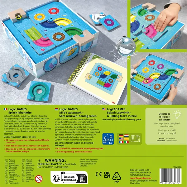 LOGIC ! GAMES - SPLASH LABYRINTHE-2025