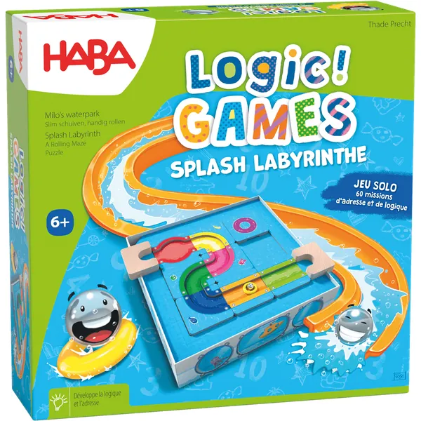 LOGIC ! GAMES - SPLASH LABYRINTHE-2025