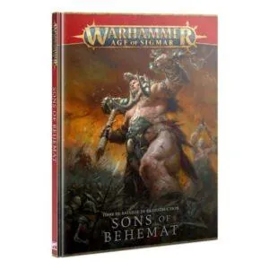 WARHAMMER AGE OF SIGMAR - TOME DE BATAILLE DE LA DESTRUCTION - SONS OF BEHEMATH