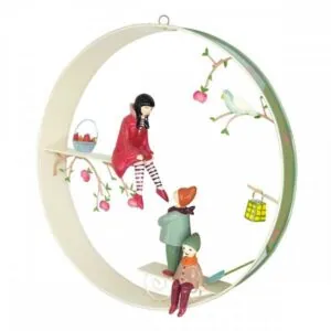 CERCEAUX SCENES : BLANCHE NEIGE - L'OISEAU BATEAU