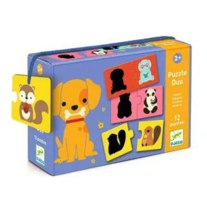 PUZZLE DJECO : DUO OMBRES - 2 PIECES