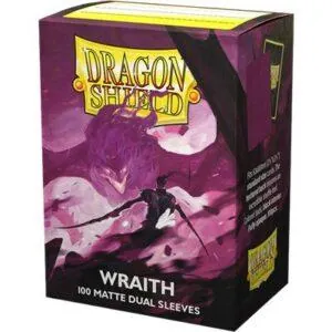 100 DRAGON SHIELD DUAL MATTE - WRAITH