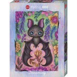 PUZZLE HEYE - DREAMING - J. KETNER : BEBE CHAUVE SOURIS - 1000 PIECES