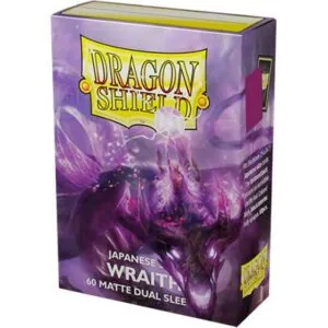 60 DRAGON SHIELD JAPANESE DUAL MATTE - WRAITH