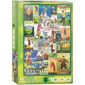 PUZZLE EUROGRAPHICS : GOLF AUTOUR DU MONDE - 1000 PIECES