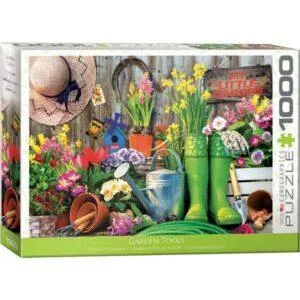 PUZZLE EUROGRAPHICS : OUTILS DE JARDIN - 1000 PIECES