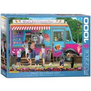 PUZZLE EUROGRAPHICS - P. NORMAND : LA GLACE DE DAN : 1000 PIECES