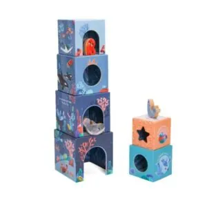 CUBES EMPILABLES - LES AVENTURES DE PAULIE - MOULIN ROTY