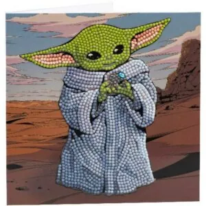 CARTE A DIAMANTER : GROGU - CRYSTAL ART