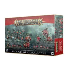 AGE OF SIGMAR - BATTLEFORCE - GLOOMSPITE GITZ - STAMPEDING SQUIGALANCHE