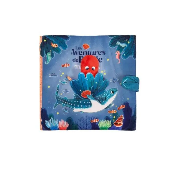 GRAND LIVRE TISSU D'ACTIVITES - LES AVENTURES DE PAULIE - MOULIN ROTY