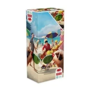 PUZZLE IELLO TWIST - J.L. JOHNSON :  UNDER THE BOARDWALK - 1000 PIECES