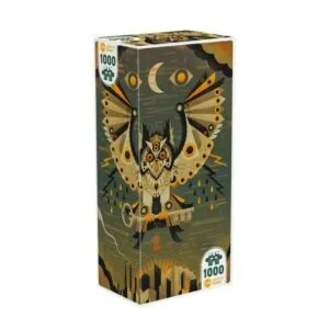 PUZZLE IELLO UNIVERSE - S. FERAUT : CITY OWL - 1000 PIECES
