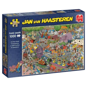 PUZZLE JUMBO - JAN VAN HAASTEREN : LA PARADE DES FLEURS - 1000 PIECES