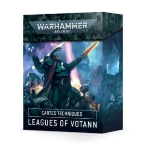 WARHAMMER 40K - CARTES TECHNIQUES - LEAGUES OF VOTANN