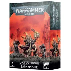 WARHAMMER 40K - CHAOS SPACE MARINES - DARK APOSTLE