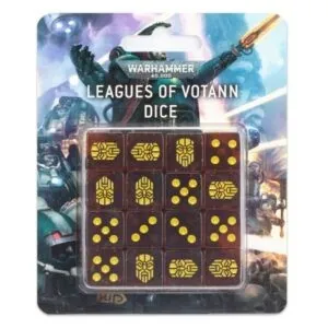WARHAMMER 40K - LEAGUES OF VOTANN - DICE SET