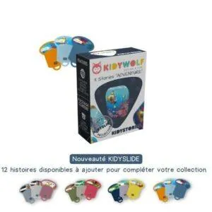 KIDYSTORIES RECHARGE POUR PROJECTEUR KIDYSLIDE : AVENTURE - KIDYWOLF