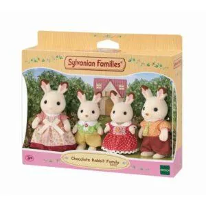 LA FAMILLE LAPIN CHOCOLAT - SYLVANIAN FAMILIES