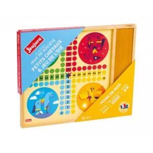 COFFRET JEU DE L'OIE ET CHEVAUX - JEUJURA