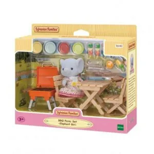 LA FILLE ELEPHANT ET SON PIQUE NIQUE - SYLVANIAN FAMILIES