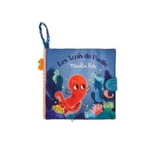 LIVRE TISSU D'ACTIVITES - LES AVENTURES DE PAULIE - MOULIN ROTY