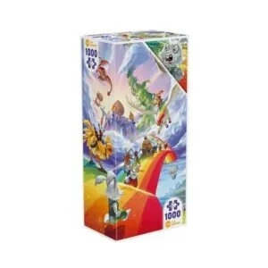 PUZZLE IELLO TWIST - P. MAFAYON : BUNNY KINGDOM IN THE SKY - 1000 PIECES