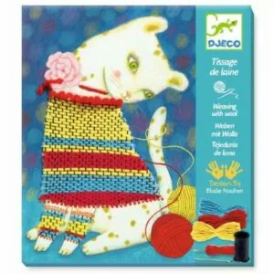 COFFRET TISSAGE DE LAINE - PULL ET PELOTES - DJECO
