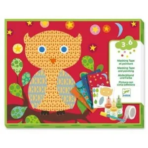 COFFRET MASKING TAPE ET PEINTURE  - OH C EST MAGIQUE - DJECO