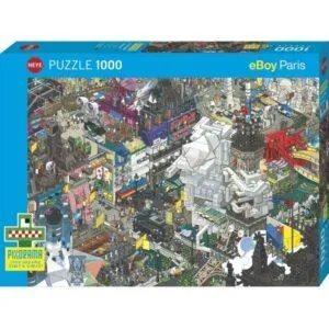 PUZZLE HEYE - PIXORAMA : PARIS QUEST - 1000 PIECES