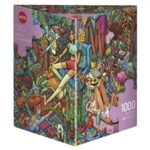 PUZZLE HEYE - CARTOON - M. TIURINA : COLOCATAIRES - 1000 PIECES