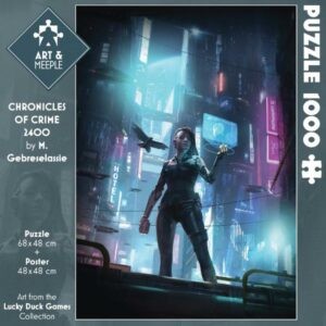 ART&MEEPLE – Puzzle 1000 pièces 68x48cm Chronicles of Crime 2400-9