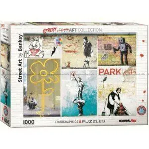 PUZZLE EUROGRAPHICS - STREET ART - BANKSY : COLLAGE - 1000 PIECES